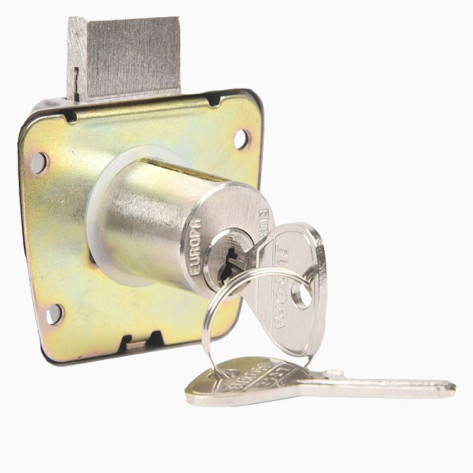 Europa Cupboard Lock F360 SS