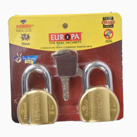 Europa Diamant Pad Lock L-358 Series