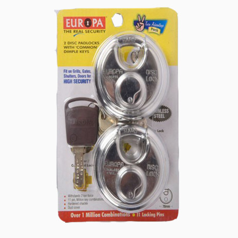 Europa Disc Pad Lock P-390 Series