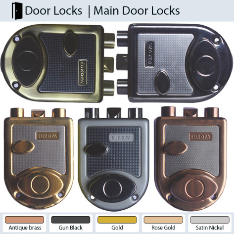 Europa Pro-Armored Main Door Lock T612 Series.