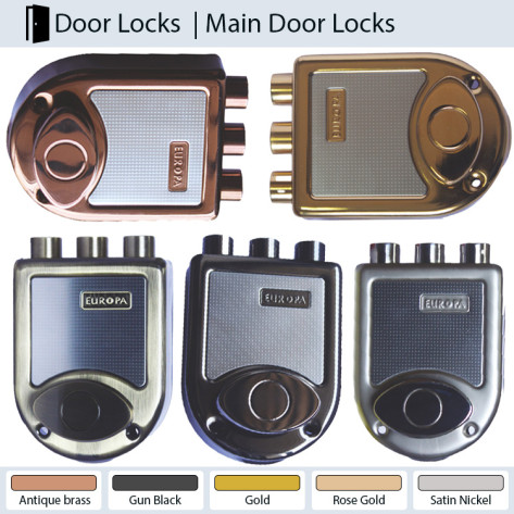 Europa Pro-Armored Main Door Lock T613 Series.