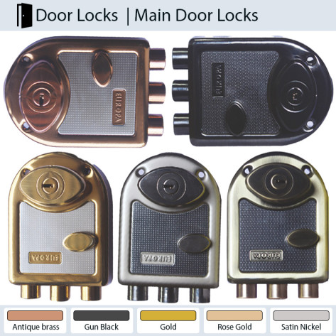 Europa Pro-Armored Main Door Lock T620 Series.