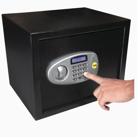 Yale YSS/250/DB2 Home Security Safe with Pincode Access- Black