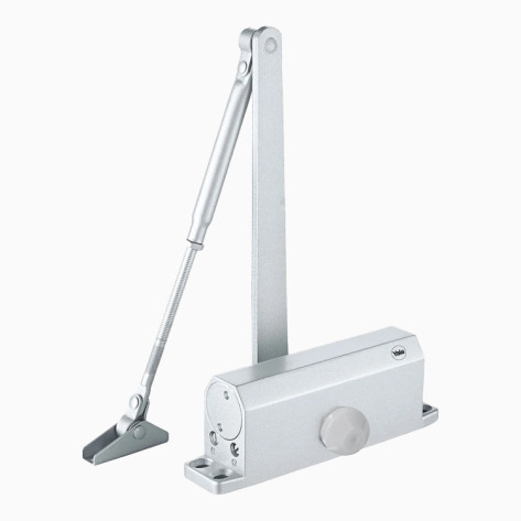 Yale DCR-504 Door Closer, EN Size 4, Silver 