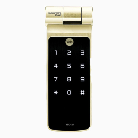 Yale YDD 424 Smart Lock, Deadbolt, Gold