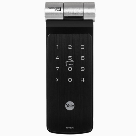 Yale YDR 50 G Smart Lock, With Remote, Black